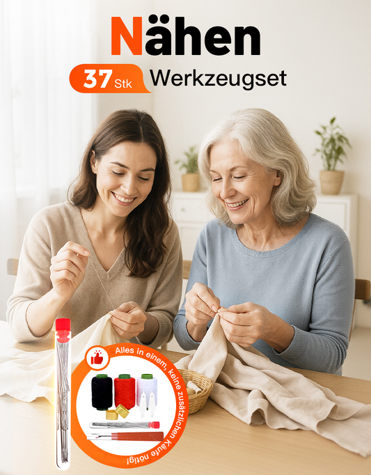 💖 Letzter Tag Sale: 49% Rabatt 💖 37 Stk. Nähwerkzeug-Set