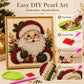 🎄 LETZTER TAG: 49 % RABATT – Premium 3D-Perlenbild-Set zu Weihnachten | Beflockte Leinwand mit kratzfesten, farbbeständigen Perlen – festliche DIY-Deko 🎅⛄❄️