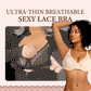 ⏳WÖCHENTLICHE MARKENAKTION 70% RABATT!🖤 Damen‑Meerjungfrau‑Schuppen Spitzen‑Minimizer‑BH, Vollschale, breite Seitenbänder, verstellbare Träger