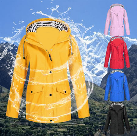 Frauen wasserdichte und winddichte Jacke