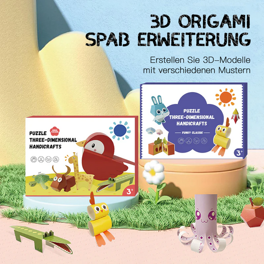 🔥Sommerferien-Rabattaktion 50% RABATT🔥3D-Handgemachtes Origami-Buch