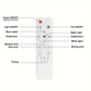 🔥Kostenloser Versand & 50 % Rabatt🔥🍃 Intelligenter Deckenventilator mit Licht, RGB-Beleuchtung und Bluetooth-Lautsprecher♨️❄️