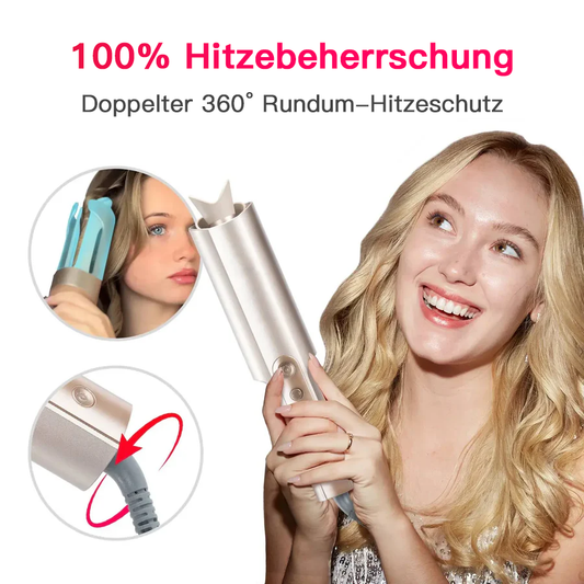 🎄Weihnachtsverkauf 50% Rabatt💇‍♀️Automatischer Lockenstab mit vier Temperatureinstellungen✨Voluminöses Haar in Minuten