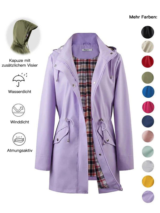 🍁Herbstverkauf 49% RABATT🌧️💧Ultimative wasserdichte Jacke für Damen💖