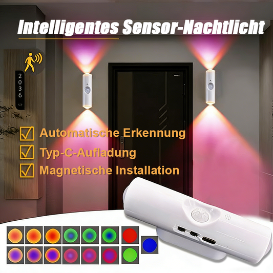 🎁Letzte Woche Sonderpreis €6,99!!⏳Wiederaufladbares Smart-LED-Bewegungssensor-Ambientelicht