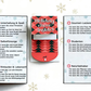 🏆Blitzverkauf⚡Über 50.000 verkauft! Fast ausverkauft🎅Handgefertigtes Weihnachtsgeschenk-Kartenbüchlein