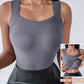 🏆Letzter Tag Sonderpreis €10,99!!💐Damen U-Ausschnitt Thermo-Tanktops mit integriertem BH