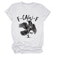 ✨Überraschungspreis: Nur €13,99✨Humorvolles T-Shirt mit Krähen-Grafik – Sagen Sie es mit einem "Caw"!