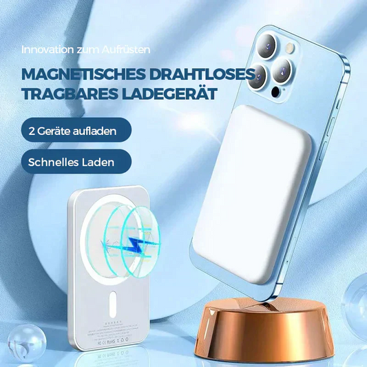 ⚡Letzter Tag Sonderpreis 50 % Rabatt⚡📱Tragbare kabellose magnetische Powerbank