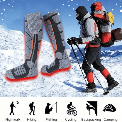 🎅Weihnachtsangebot – bis zu 50 % Rabatt🔥Wiederaufladbare beheizte Socken für Damen & Herren