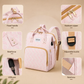 🍼 4-IN-1 WICKELRUCKSACK | TRAGBARES BABY-REISEBETT MIT MOSKITONETZ 🛏️