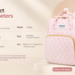 🍼 4-IN-1 WICKELRUCKSACK | TRAGBARES BABY-REISEBETT MIT MOSKITONETZ 🛏️