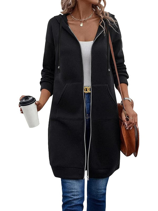 🥳 Diese Woche Sonderpreis €16,99!!🔥Damen Freizeit-Fleece-Hoodies mit Reißverschluss