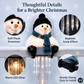 ⛄Großer Weihnachts-Sale🎅 WinterGlow Schneemann-Eiszapfen-Lichterdeko
