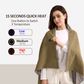 🔥Weihnachts-Sale: 50 % Rabatt ❄️Tragbarer USB-beheizter Shawl, weiche Reißverschluss-Heizdecke, elektrischer Wärmeumhang für den Winter