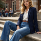 📢📢50%Rabatt!!!🎉🏆 Verkaufsschlager – jetzt halber Preis! Beinverlängernde Wide-Leg Jeans