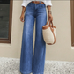 📢📢50%Rabatt!!!🎉🏆 Verkaufsschlager – jetzt halber Preis! Beinverlängernde Wide-Leg Jeans