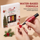 🎄Weihnachts-Nagellackstift-Set ✨ Glatt & Einfach Auftragbar, lufttrocknendes DIY Mehrfarbiges Nageldesign-Set, Praktische Nagelzeichnungsstifte
