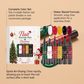🎄Weihnachts-Nagellackstift-Set ✨ Glatt & Einfach Auftragbar, lufttrocknendes DIY Mehrfarbiges Nageldesign-Set, Praktische Nagelzeichnungsstifte