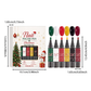 🎄Weihnachts-Nagellackstift-Set ✨ Glatt & Einfach Auftragbar, lufttrocknendes DIY Mehrfarbiges Nageldesign-Set, Praktische Nagelzeichnungsstifte