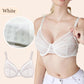 ⏳WÖCHENTLICHE MARKENAKTION 70% RABATT!🖤 Damen‑Meerjungfrau‑Schuppen Spitzen‑Minimizer‑BH, Vollschale, breite Seitenbänder, verstellbare Träger
