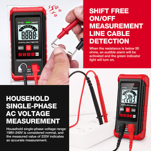 🔥Heiss - Automatisches Digitalmultimeter🎁Kauf 2 spar 10%&Kostenloser Versand