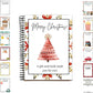 🔥🎁70 % RABATT!!! Bereit für Weihnachten!🎅 DIY Spiralgebundenes Weihnachts-Geschenkkartenhalter Buch, Weihnachts Geschenkkarten Booklet