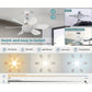 🔥Kostenloser Versand & 50 % Rabatt🔥🍃 Intelligenter Deckenventilator mit Licht, RGB-Beleuchtung und Bluetooth-Lautsprecher♨️❄️