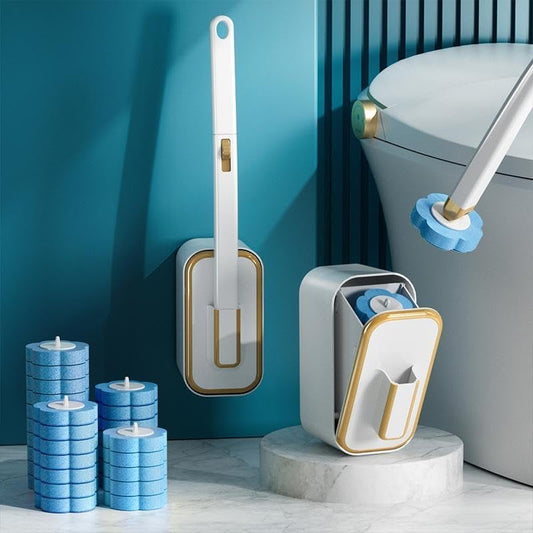 🏆Diese Woche zum Sonderpreis!!✨Innovatives, wandmontiertes Toilettenbürsten-Set🚽