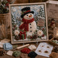 🎁 3D-Weihnachts-Stoff-Kunstset 🎄 Handgefertigtes Stoff-Kunstset 🎅 Vintage-Weihnachts-Handarbeite Decoration, DIY Christmas Craft Kit for Adults & Beginner