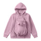 🔥 LETZTER TAG 50 % RABATT 💗 Gemütlicher Fleece-Hoodie zum Babytragen