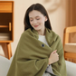 🔥Weihnachts-Sale: 50 % Rabatt ❄️Tragbarer USB-beheizter Shawl, weiche Reißverschluss-Heizdecke, elektrischer Wärmeumhang für den Winter