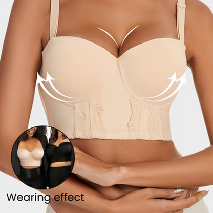 🔥Letzter Tag 60% Rabatt💜Damen-BH mit verstellbaren Trägern und Spitze – hebt und formt perfekt