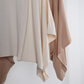 💖Sonderpreis €17.99🔥Letzte 3 Stunden!!💝Damen-Leinen-Cardigan——3/4 Ärmel, offene Front, lockerer Überwurf, leichter Bolero