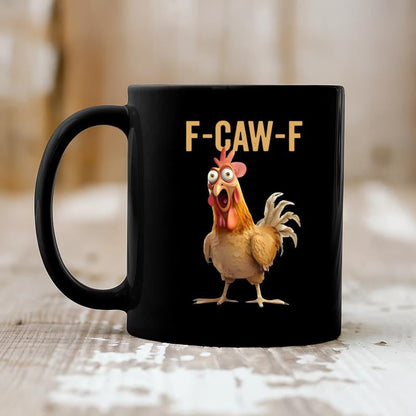 🏆LETZTER TAG VERKAUF 50% RABATT⚡F-Caw-F Lustige Hühner Tasse