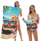 🔥Letzter Tag: 60% Rabatt!⏰🏖️2-in-1 bedruckter Strandtuch-Rucksack🏝️