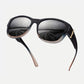 🕶️👓 55% KORTING! Brildragers opgelet: deze oversized zonnebril schuift over je eigen bril en je ziet eruit als een filmster – geen dure clip-on, geen geknipper met lenzen!