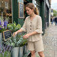 👚 Zweiteiliges Freizeitoutfit aus Baumwolle für Damen – bequem, luftig & perfekt aufeinander abgestimmt – ideal für Alltag, Reisen & Freizeit