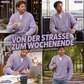 🔥 LETZTER TAG NUR €25,99 👚Strukturierter Waffelstrick-Pullover für Herren