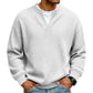 🔥 LETZTER TAG NUR €25,99 👚Strukturierter Waffelstrick-Pullover für Herren