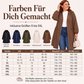 💎 Bestseller – Legere, mittellange Kapuzenjacke für Damen in lockerer Passform🧥