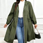 💎 Bestseller – Legere, mittellange Kapuzenjacke für Damen in lockerer Passform🧥