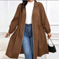 💎 Bestseller – Legere, mittellange Kapuzenjacke für Damen in lockerer Passform🧥
