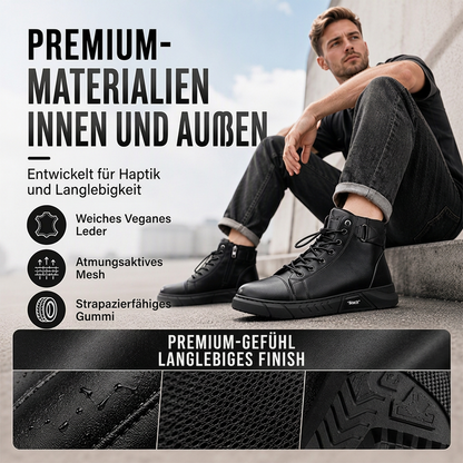 💥 Halber Preis 🎯 Wasserdichte Kampfstiefel aus echtem Leder für Herren