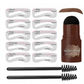 👁️1+1 Gratis🔥✨Perfekta Augenbrauen Schablone & Stempel Set