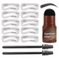 👁️1+1 Gratis🔥✨Perfekta Augenbrauen Schablone & Stempel Set