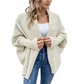 💥Nur noch heute: 29,99 €💥 Dicker Strick-Cardigan für Damen mit Fledermausärmeln