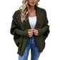 💥Nur noch heute: 29,99 €💥 Dicker Strick-Cardigan für Damen mit Fledermausärmeln
