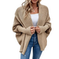 💥Nur noch heute: 29,99 €💥 Dicker Strick-Cardigan für Damen mit Fledermausärmeln