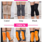 🎅Weihnachts Hot Sale 💞Kaschmir Wärme Kniebandagen, elastische thermische Kniepads für kalte Knie
